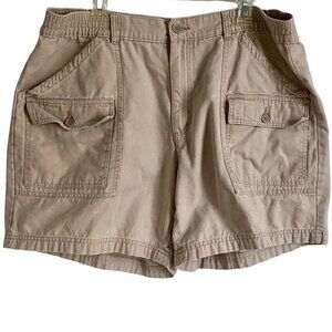 Club Room Mens Tan Cotton Shorts Size 40